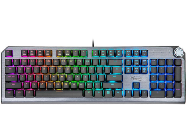 Rosewill NEON K91 RGB BR Mechanical Gaming Keyboard, Multi-Functional