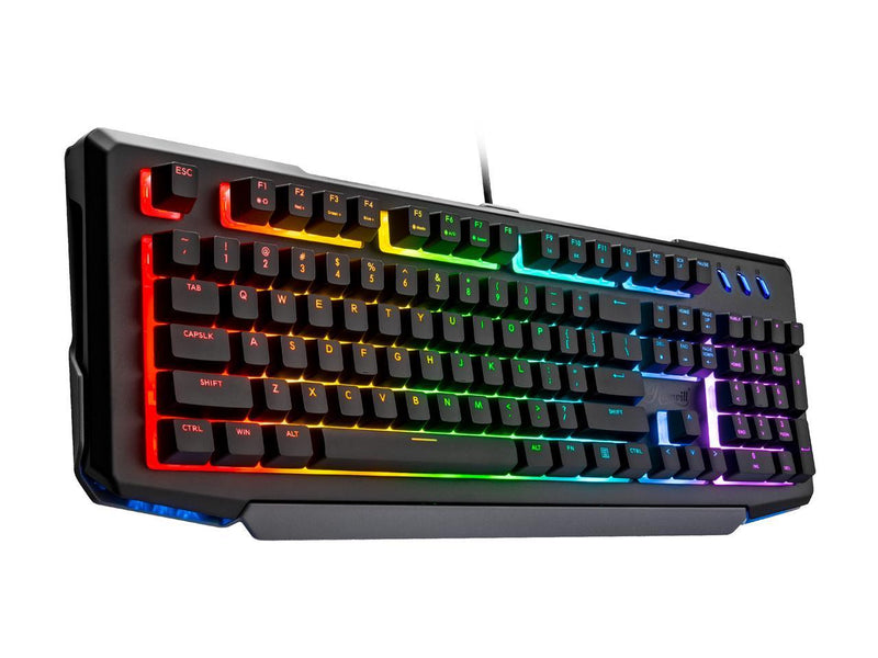 Rosewill NEON K42 Wired Membrane Mechanical Gaming Keyboard, Hybrid Mem-chanical