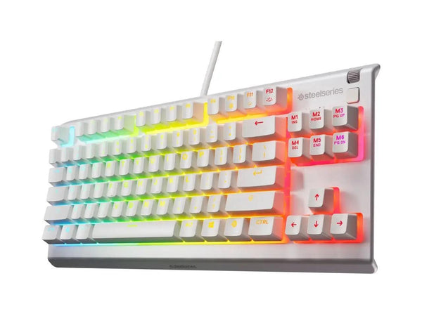 SteelSeries 64819 Apex 3 TKL Wired Membrane Whisper Quiet Switch Gaming Keyboard