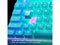 SteelSeries Apex 3 TKL Aqua RGB Gaming Keyboard - Tenkeyless Compact Form