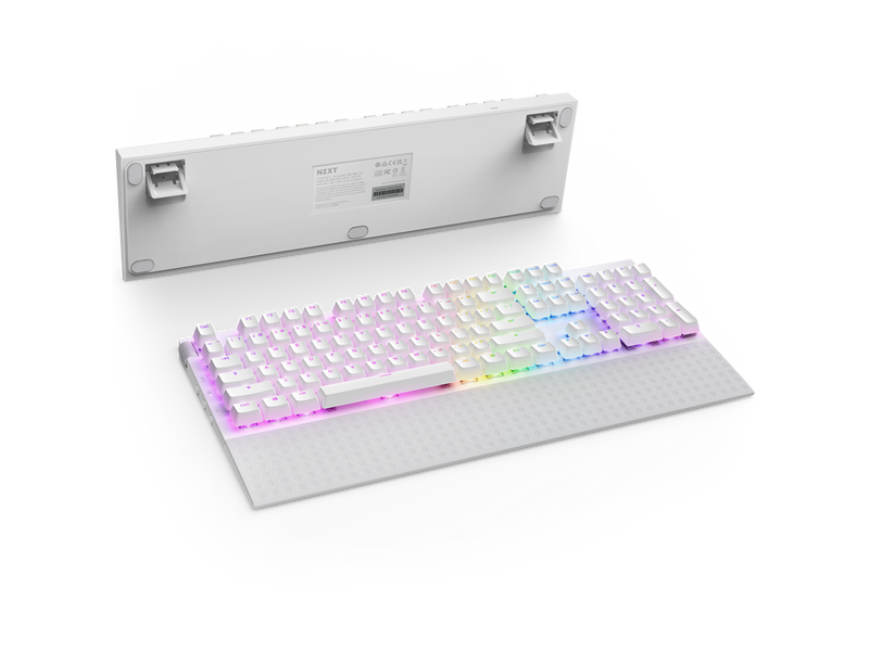 NZXT Function 2 Optical Gaming Keyboard, Linear optical switches, 8,000 Hz