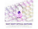 NZXT Function 2 MINITKL Optical Gaming Keyboard, Linear optical switches, 8,000