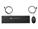 HP Wired Desktop 320MK Mouse and Keyboard 320MK Black USB Wired Keyboard