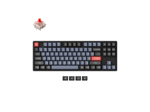 Keychron K8 Pro Mechanical Keyboard TKL Layout Aluminum RGB - Wireless - Hotswap