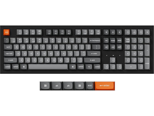 Keychron K10 Max RGB Hot-swappable Wireless Mechanical Keyboard(K10M-H1)