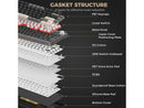 DAREU FLEX75 Wireless Mechanical Keyboard,75% Hot Swappable Custom Gaming