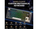 DAREU FLEX75 Wireless Mechanical Keyboard,75% Hot Swappable Custom Gaming
