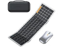 ProtoArc Tri-Fold Bluetooth Keyboard and Mouse Combo - Full-Size Folding for