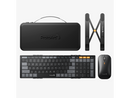 ProtoArc Tri-Fold Wireless Keyboard Mouse Combo with Laptop Stand -portable
