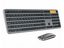 ProtoArc Backlit Bluetooth Keyboard and Mouse for Mac - Multi-Device Wireless