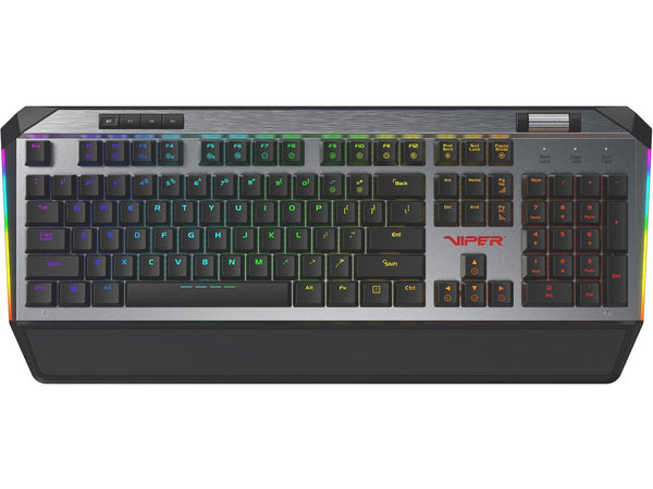 Patriot Viper Gaming V765 Mechanical RGB Illuminated Gaming Keyboard w/Media