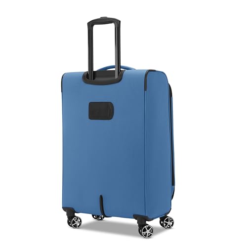 SAMSONITE SAIRE LTE SOFTSIDE EXPANDABLE LUGGAGE WITH SPINNER WHEELS - BLUE - Like New