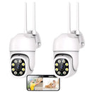 1080P Security Camera Outdoor Wired/Wireless Starlight Color Night Vision Like New