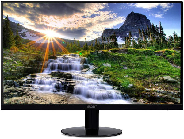 Acer 21.5" FHD IPS Ultra-Thin Zero Frame Monitor Black SB220Q Like New
