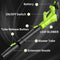 GREENER 21V LEAF BLOWER CORDLESS (TOOL ONLY) - GREEN - Like New