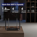 Speedefy KX450 AX1800 WiFi 6 Router 4-Stream Dual Band Wireless Router - Like New