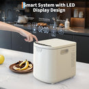 GARVEE 3.5L ELECTRIC KITCHEN COMPOSTER SMART COUNTERTOP COMPOST BIN - WHITE - Like New