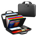 IPYIPY FIREPROOF DOCUMENT ORGANIZER WITH LOCK (SMALL SIZE) - BLACK - Like New
