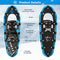 COMMOUDS LIGHTWEIGHT SNOW SHOES MEN WOMEN YOUTH KIDS - BLUE - Like New