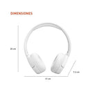 JBL TUNE 670NC ADAPTIVE NOISE CANCELLING SMART AMBIENT WIRELESS ON-EAR - WHITE - Like New