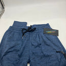 LOGAN AND MARTIN SPORT NYC JOGGER SWEATPANTS - SIZE: MEN M - BLUE HEATHER - Brand New
