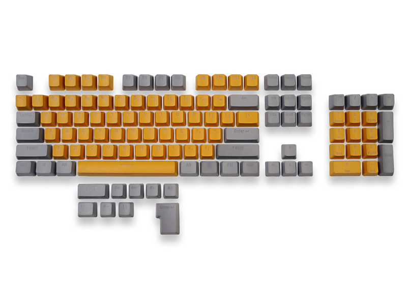 MOUNTAIN Mineral PBT Keycap set - US-ANSI + ISO addon - PBT Double-Shot - OEM
