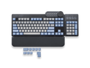 MOUNTAIN Mineral PBT Keycap set - US-ANSI + ISO addon - PBT Double-Shot - OEM