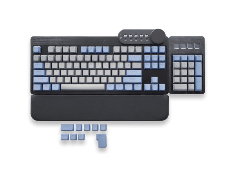 MOUNTAIN Mineral PBT Keycap set - US-ANSI + ISO addon - PBT Double-Shot - OEM