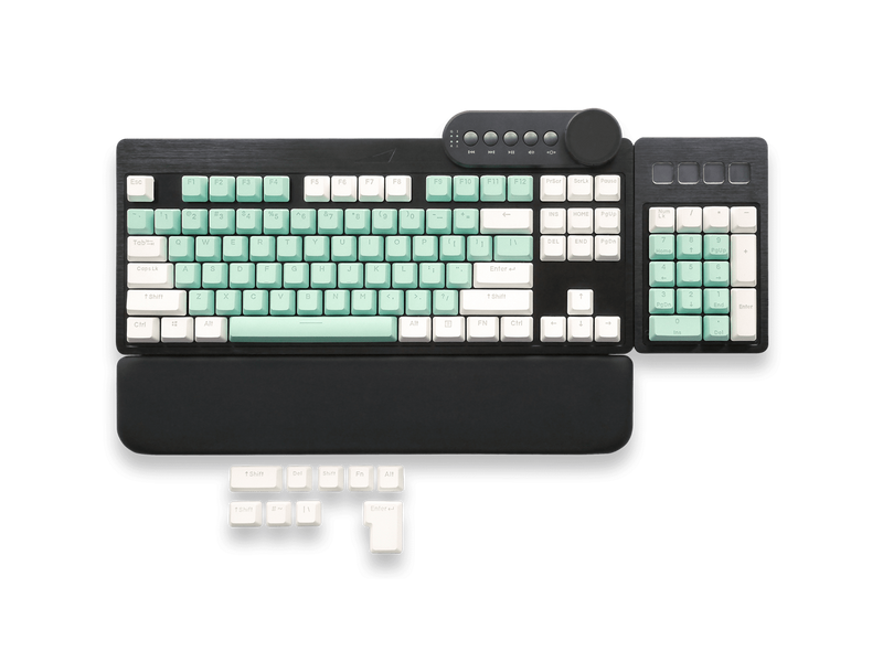 MOUNTAIN Mineral PBT Keycap set - US-ANSI + ISO addon - PBT Double-Shot - OEM