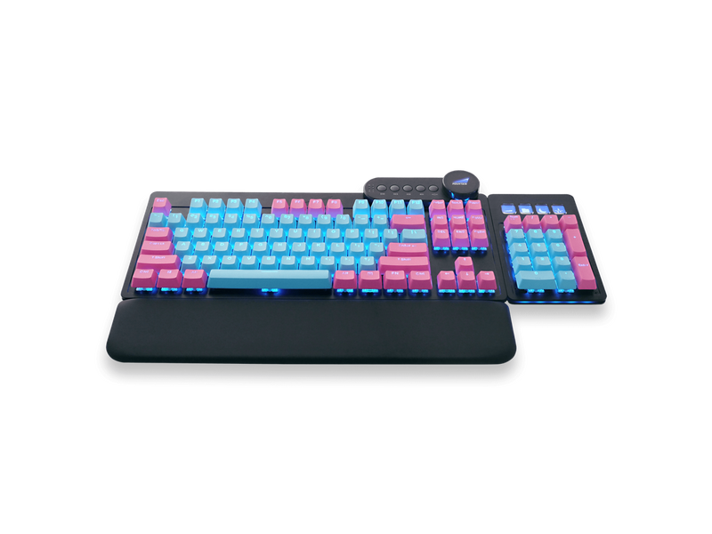 MOUNTAIN Mineral PBT Keycap set - US-ANSI + ISO addon - PBT Double-Shot - OEM