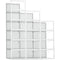Pinkpum 15 Pack X-Large Shoe Storage Boxes Fit US Size 12, Sneakerheads White - Like New