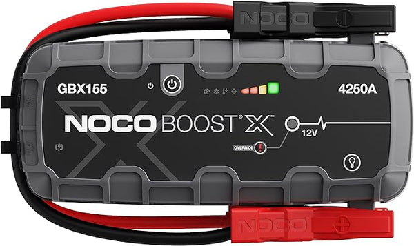 NOCO Boost X GBX155 4250A 12V UltraSafe Lithium Jump Starter - Black/Gray - Like New