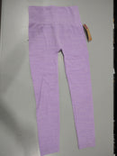 SHOSHO WOMEN'S LEGGINGS HIGH WAISTED CROP ACTIVEWEAR - SIZE: L/XL - MAGENTA - Like New