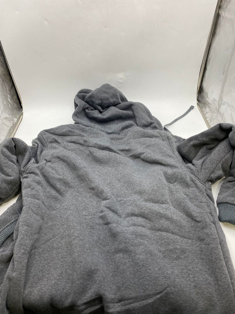 RUDOLPH MEN'S SWEATER WITH FULL ZIP - SIZE: MEN 2XL - GRAY - Like New