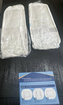 ZIBROGES GOOSE FEATHER PILLOW QUEEN SIZE PACK OF 2, WHITE - WHITE - Brand New