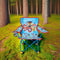 JAKKS PACIFIC PAW PATROL KIDS CAMPING CHAIR CAMP FOLD N GO CHAIR - BLUE - Like New