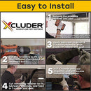 Xcluder X2 Animal Proof Garage Seal Kit 12 Ft. x 2" x 2" - Multiple Options - Like New