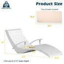In Pool Lounge Chairs Aluminum, 1 Pcs Fade Resistant Patio Chaise Set of 2 - Like New