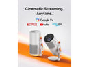 XGIMI MoGo 4 Portable Projector, Google TV with Licensed Netflix, 360 Degree