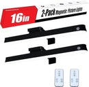 YIMAXPS 2-PACK 16INCH PICTURE LIGHT BATTERY OPERATED LED LIGHT- BLACK - Like New