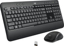 Logitech MK540 Full-Size Advanced Wireless Scissor Keyboard, - Scratch & Dent