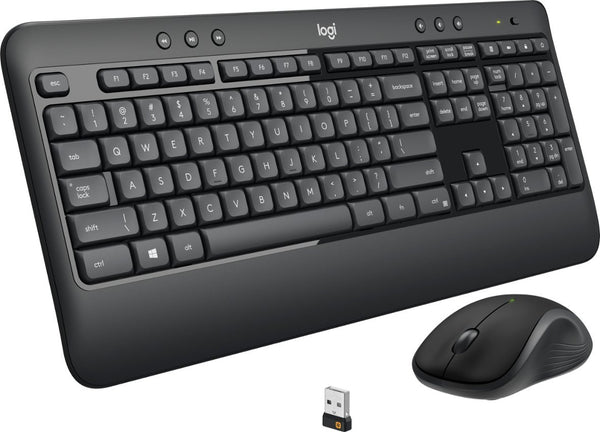 Logitech MK540 Full-Size Advanced Wireless Scissor Keyboard, - Scratch & Dent