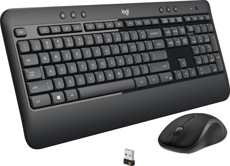Logitech MK540 Full-Size Advanced Wireless Scissor Keyboard, - Scratch & Dent
