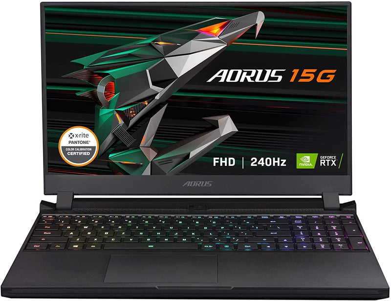 GIGABYTE AORUS 15.6 FHD i7-10870H 32 512 SSD RTX 3070 15G-XC-8US2430SH - Like New