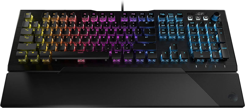 ROCCAT Vulcan 121 AIMO LINEAR Mechanical Titan Switch Gaming Keyboard - Black - Like New