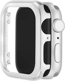 ANNE KLEIN PREMIUM BUMPER COMPATIBLE WITH APPLE WATCH SEAMLESS FIT 44MM - SILVER - Like New