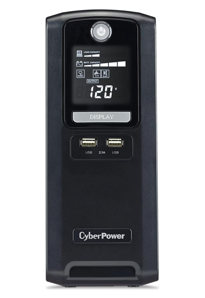CyberPower CST135XLU-R 1350VA/810W AVR, LCD, USB 2.0 UPS System Like New