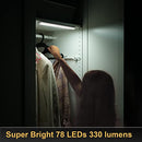 MOSTON SUPER BRIGHT RECHARGEABLE HI-VIS FLASHING STROBE LED NIGHT LIGHT - SILVER - Like New