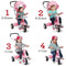 RADIO FLYER TODDLER TRICYCLE BIKE STROLLER ADJUSTABLE SEAT - PINK - Brand New