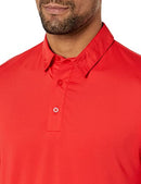 13140-620 AMAZON ESSENTIALS MEN'S SLIM-FIT POLO SHIRT, SIZE LARGE, RED - Brand New